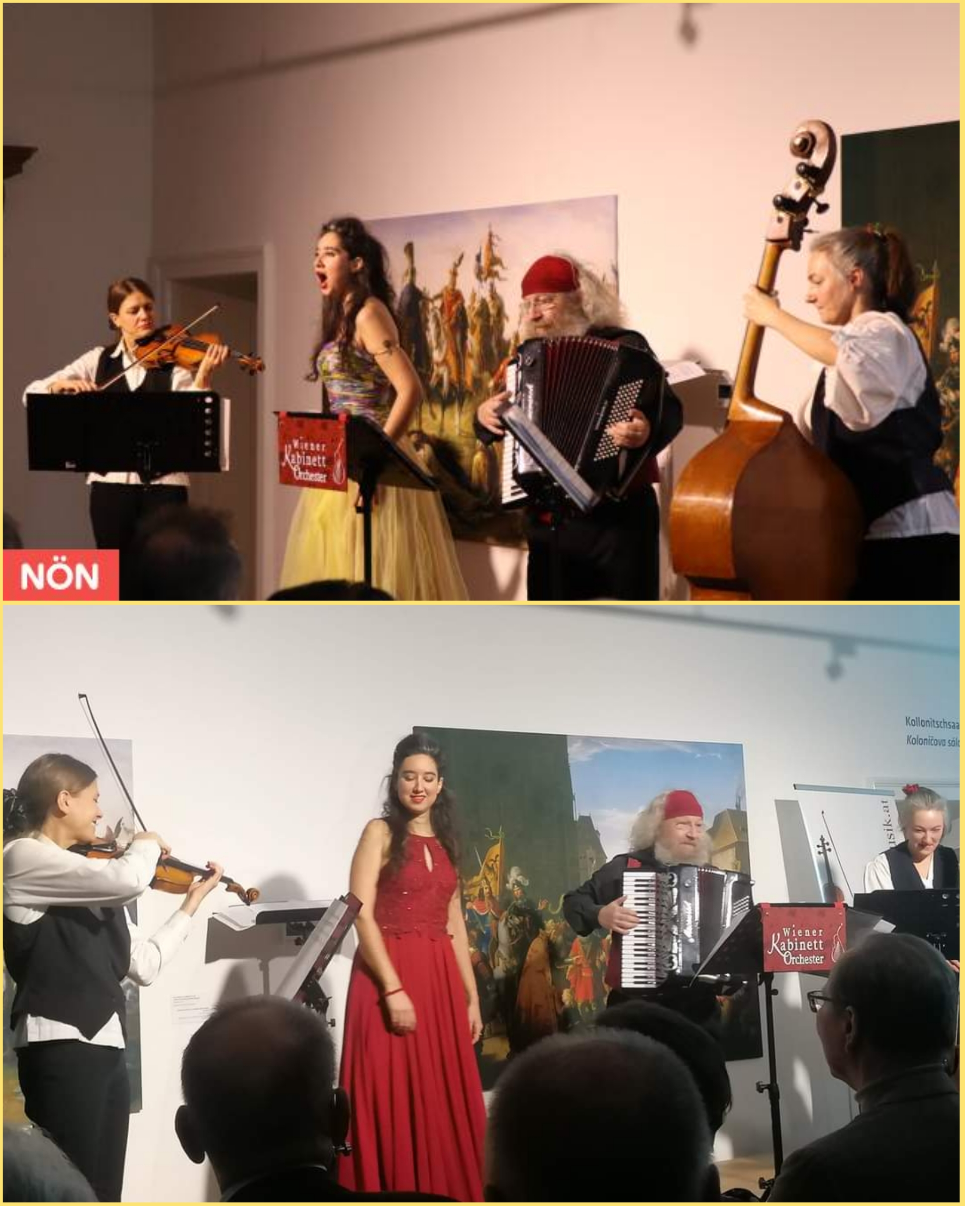 Das kleinste Neujahrskonzert mit dem Wiener Kabinett Orchester auf Schloss Jedenspeigen